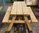 Heavy duty oak picnic table 5'-1.5m - COLLECTION OR LOCAL DELIVERY ONLY