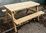 Heavy duty oak picnic table 4'-1.2m - COLLECTION OR LOCAL DELIVERY ONLY