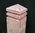 Diamond topped double grooved 6x6inch (15x15cm) bollard - up to 4ft (1.2m)