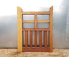 Iroko Foxhole gate - up to 4ft 1.2m wide