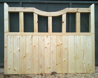LAIFE CURVE SOFTWOOD GATE up to 4ft (1.2m) high