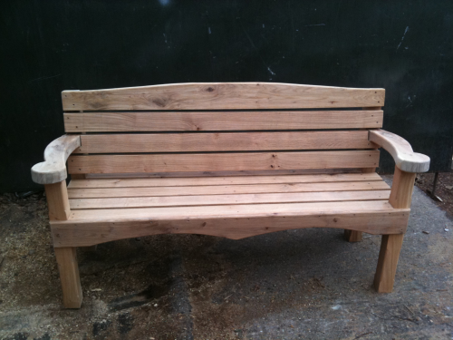 Bilmor oak 5'-1.5m bench seat