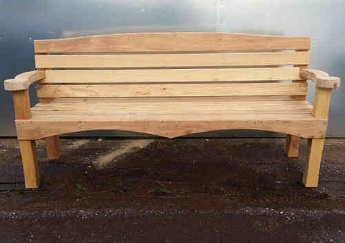 Bilmor oak 6'-1.8m bench seat