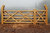Kingscote Iroko entrance gate up to 2.75m - 9ft wide