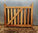 Iroko paled morticed garden gate up to 4'-1.2m wide