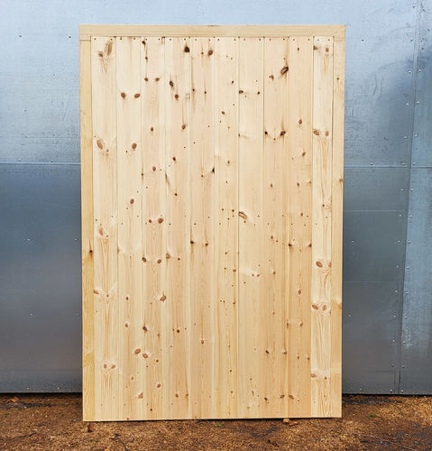 Softwood exterior door up to 6ft high x 4ft wide