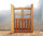Iroko Foxhole gate - up to 4ft 1.2m wide