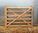 Woodmancote Dried Oak 6 bar entrance gate up to 1.83m-6' wide