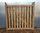 Paled Dried Oak morticed garden gate up to 4'-1.2m wide