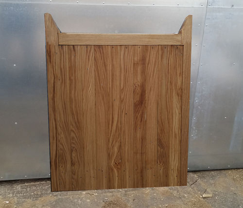 Dried Oak Marchelle solid gate - Sizes up to 1.22m wide x 1.22m high