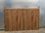 Dried Oak Marchelle solid gate - Sizes up to 1.83m wide x 1.22m high