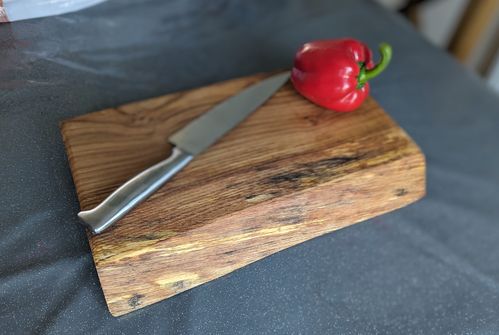Live oak chopping board