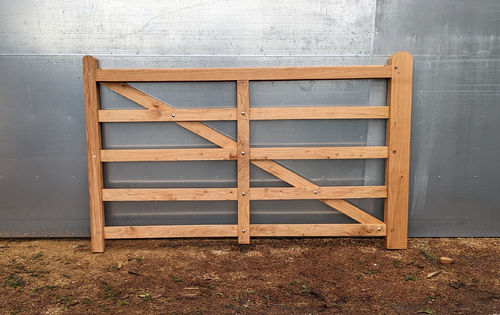 Lairg Dried Oak entrance gate up to 1.83m-6' wide